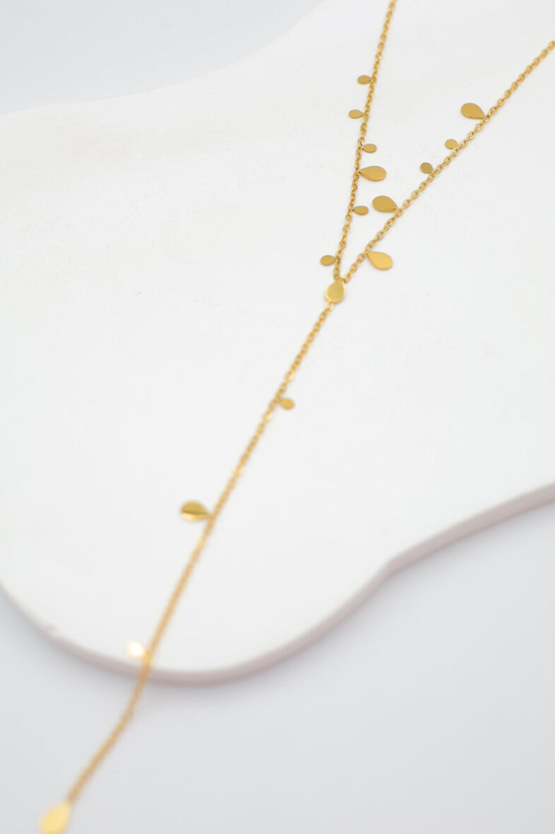 Edelstahl Halskette - A969