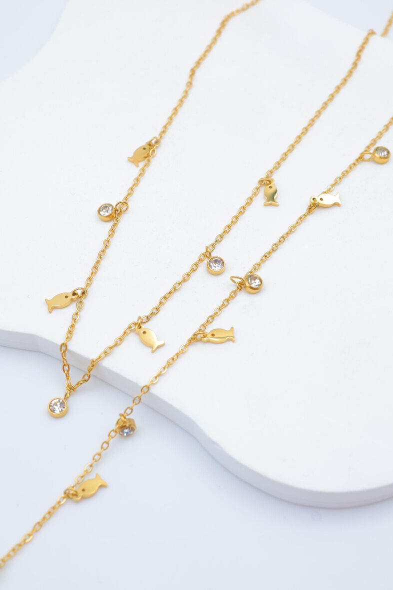 Set di gioielli in acciaio inossidabile - A975E