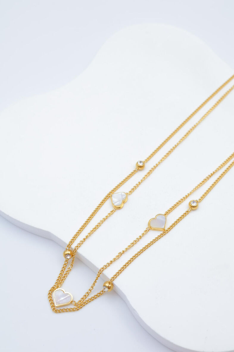 Edelstahl Halskette - A976