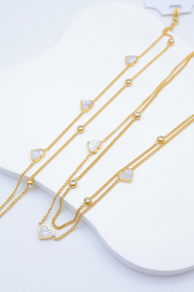 Set di gioielli in acciaio inossidabile - A976E