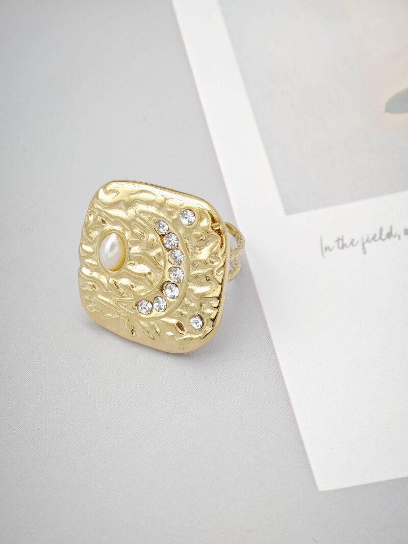 Verstellbarer Edelstahlring - A978