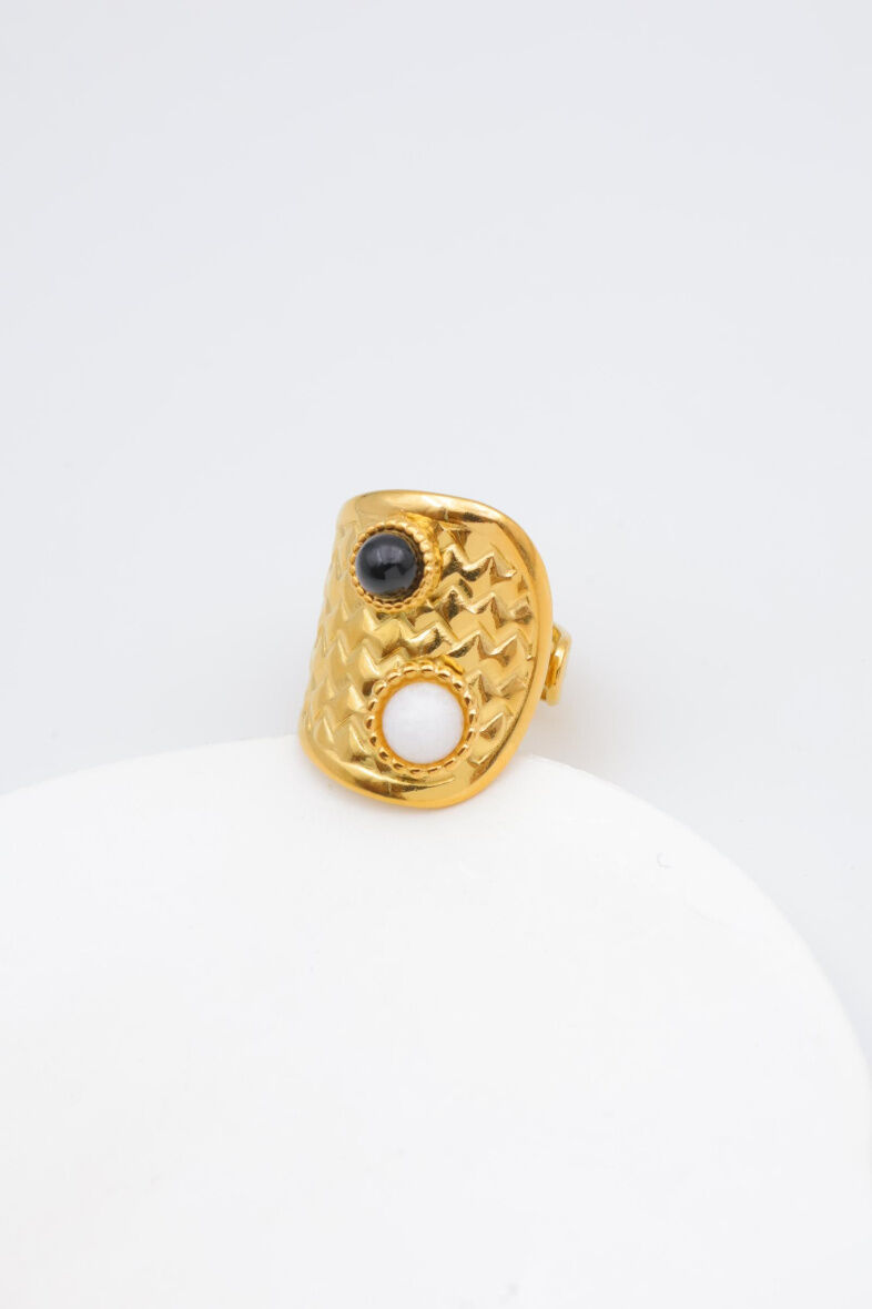 Verstellbarer Edelstahlring - A1011