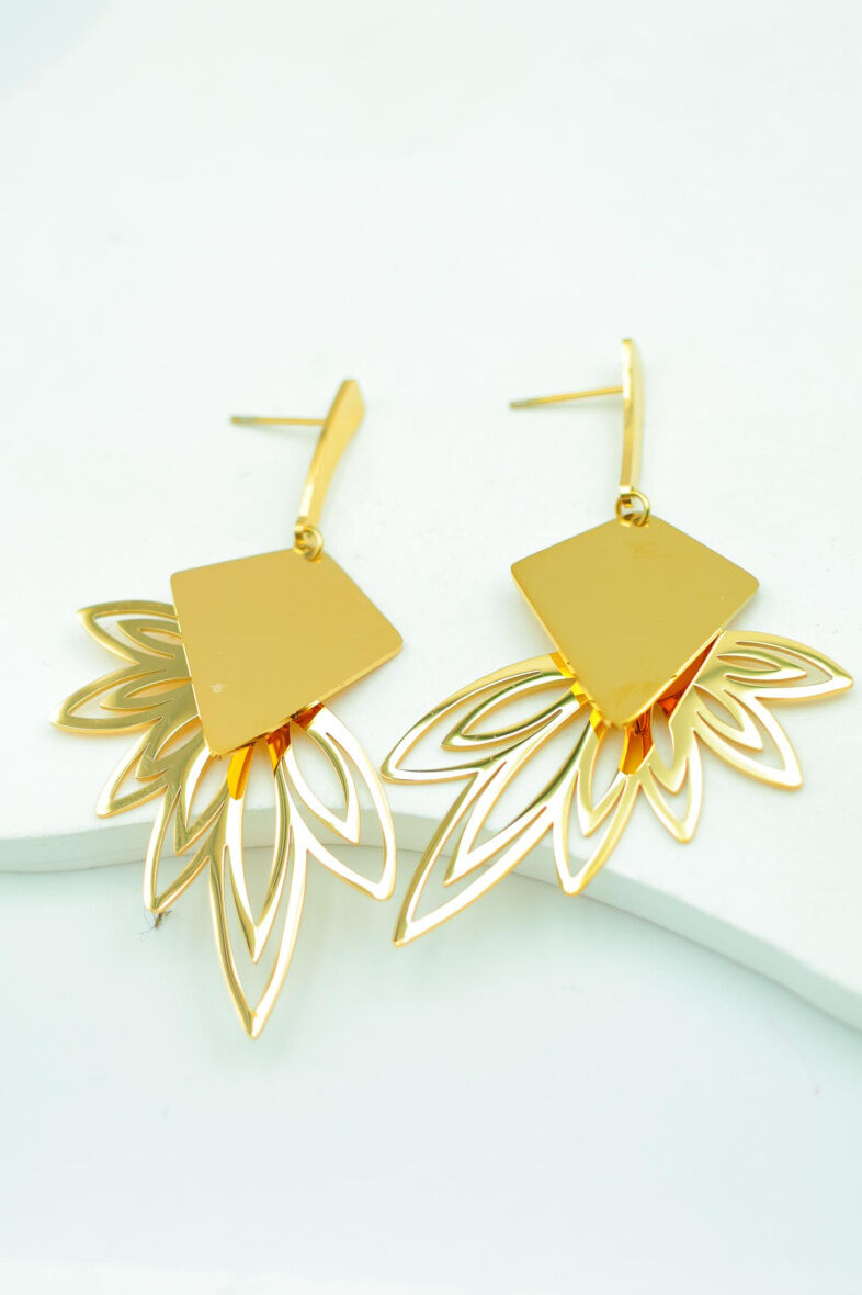 Edelstahl Ohrringe - A1013