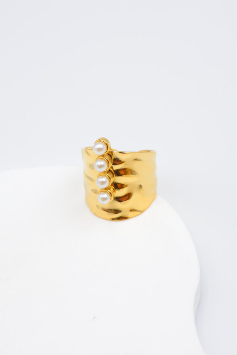 Verstellbarer Edelstahlring - A1015