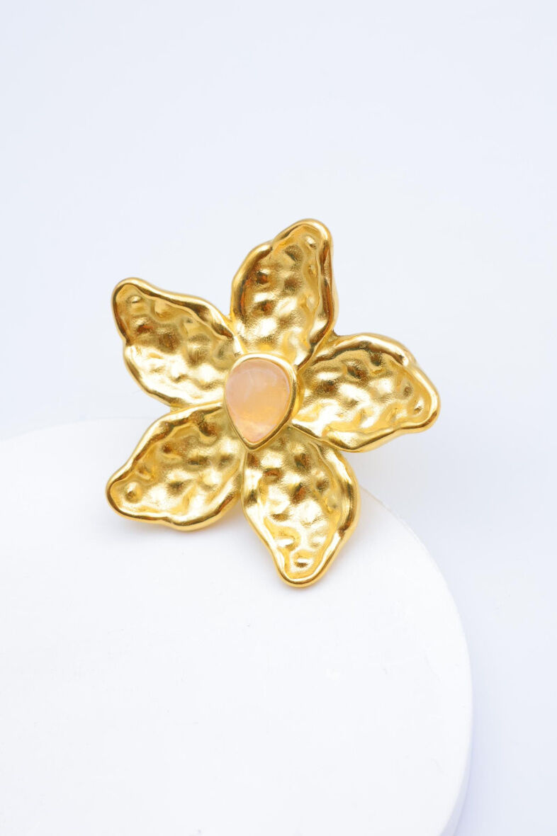 Verstellbarer Edelstahlring - A1024