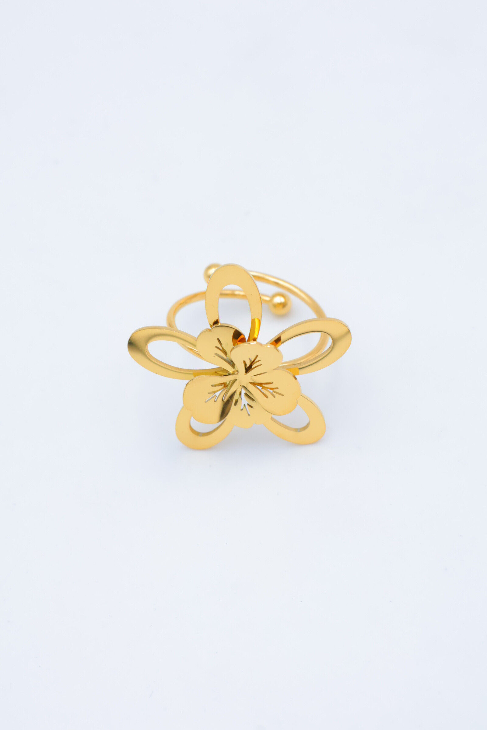 Verstellbarer Edelstahlring - A1068