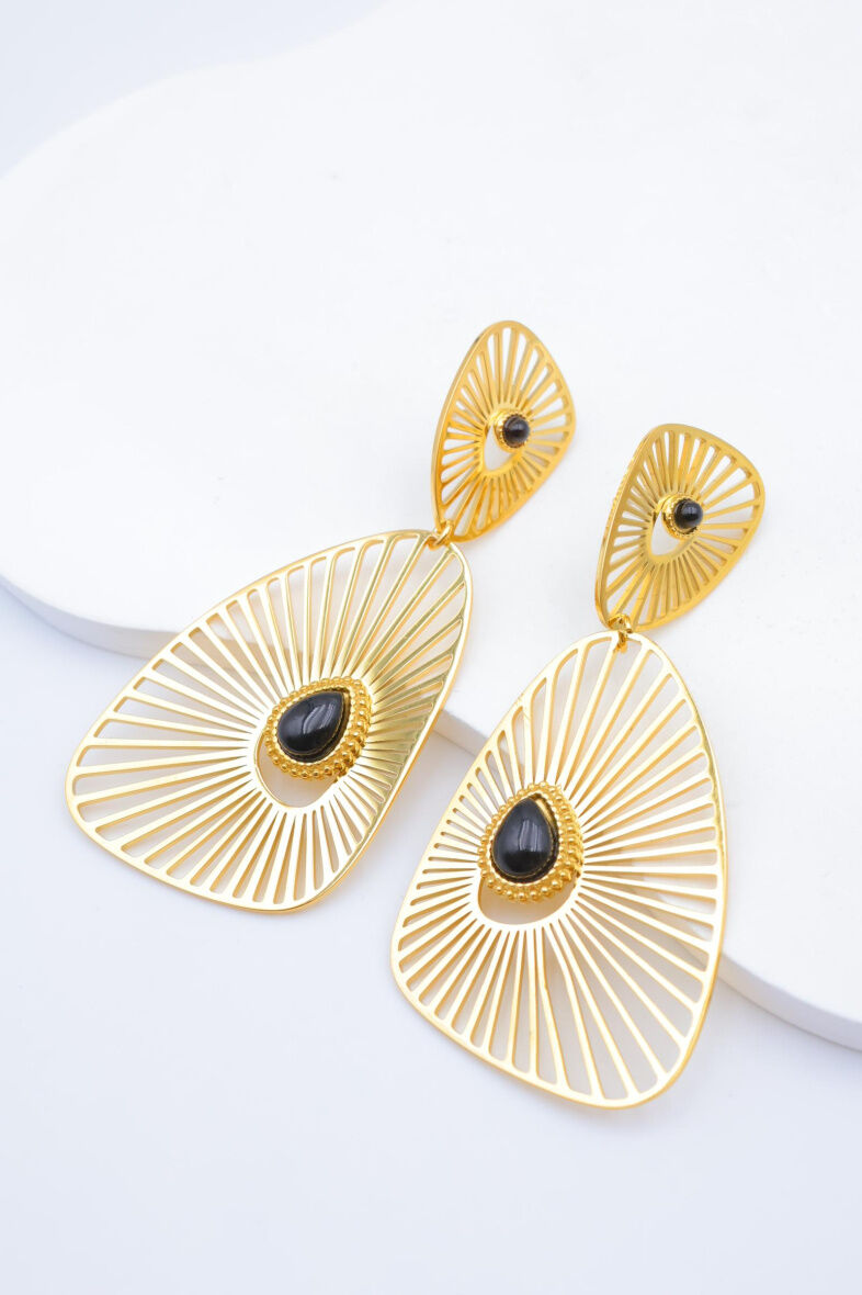 Edelstahl Ohrringe - A1078