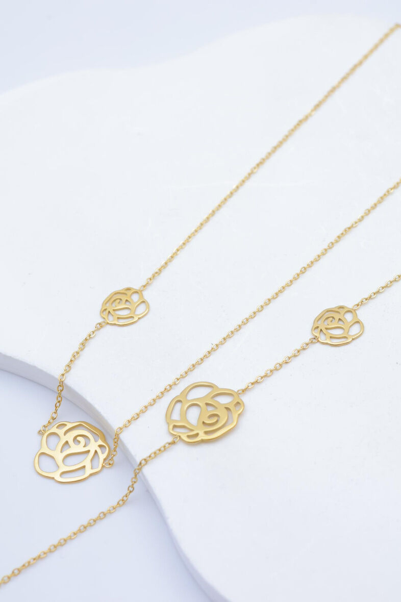 Set di gioielli in acciaio inossidabile - A1086E