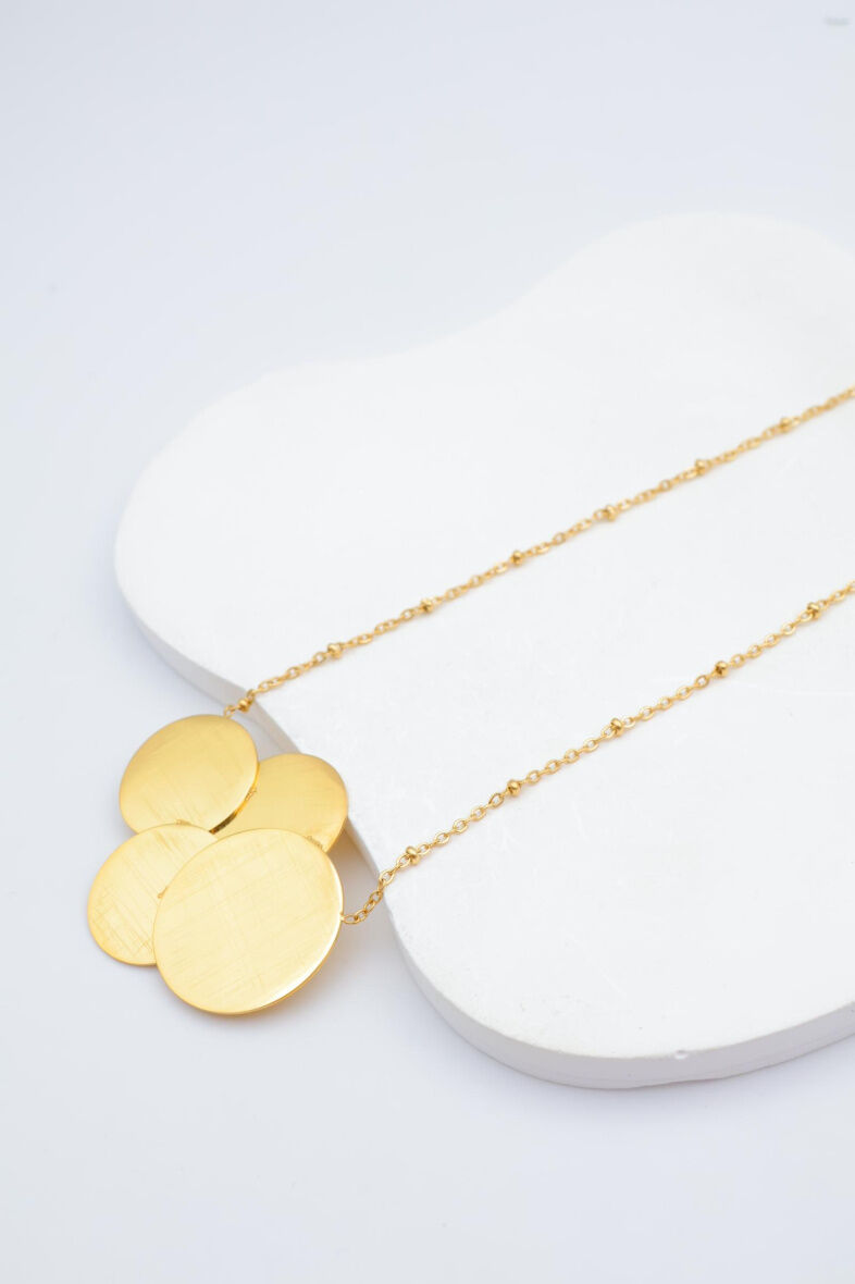 Edelstahl Halskette - A1087