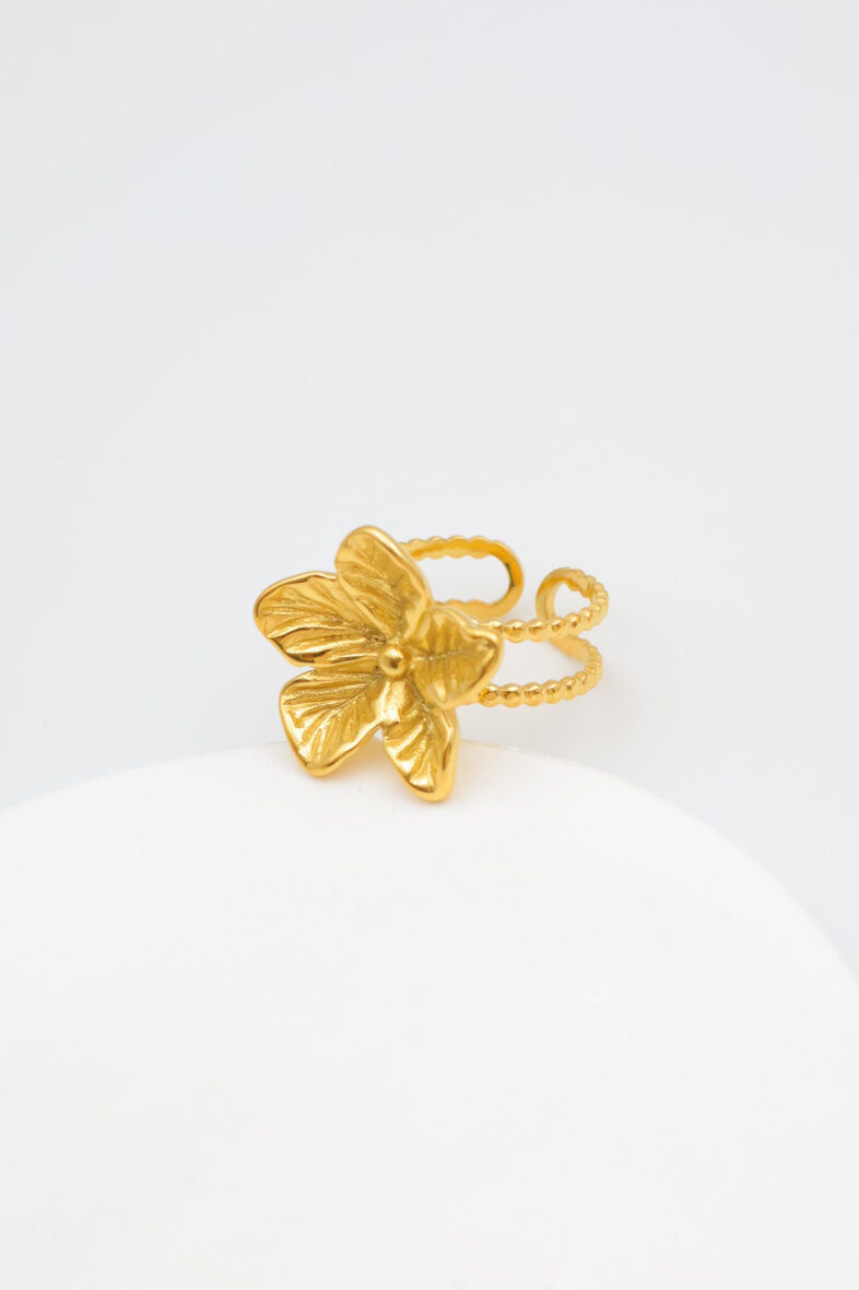 Verstellbarer Edelstahlring - A1088