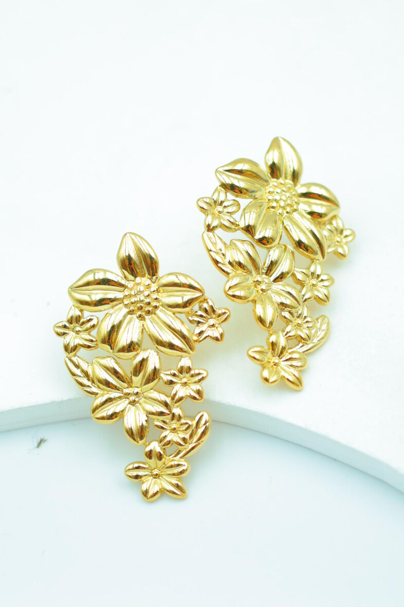 Edelstahl Ohrringe - A1092