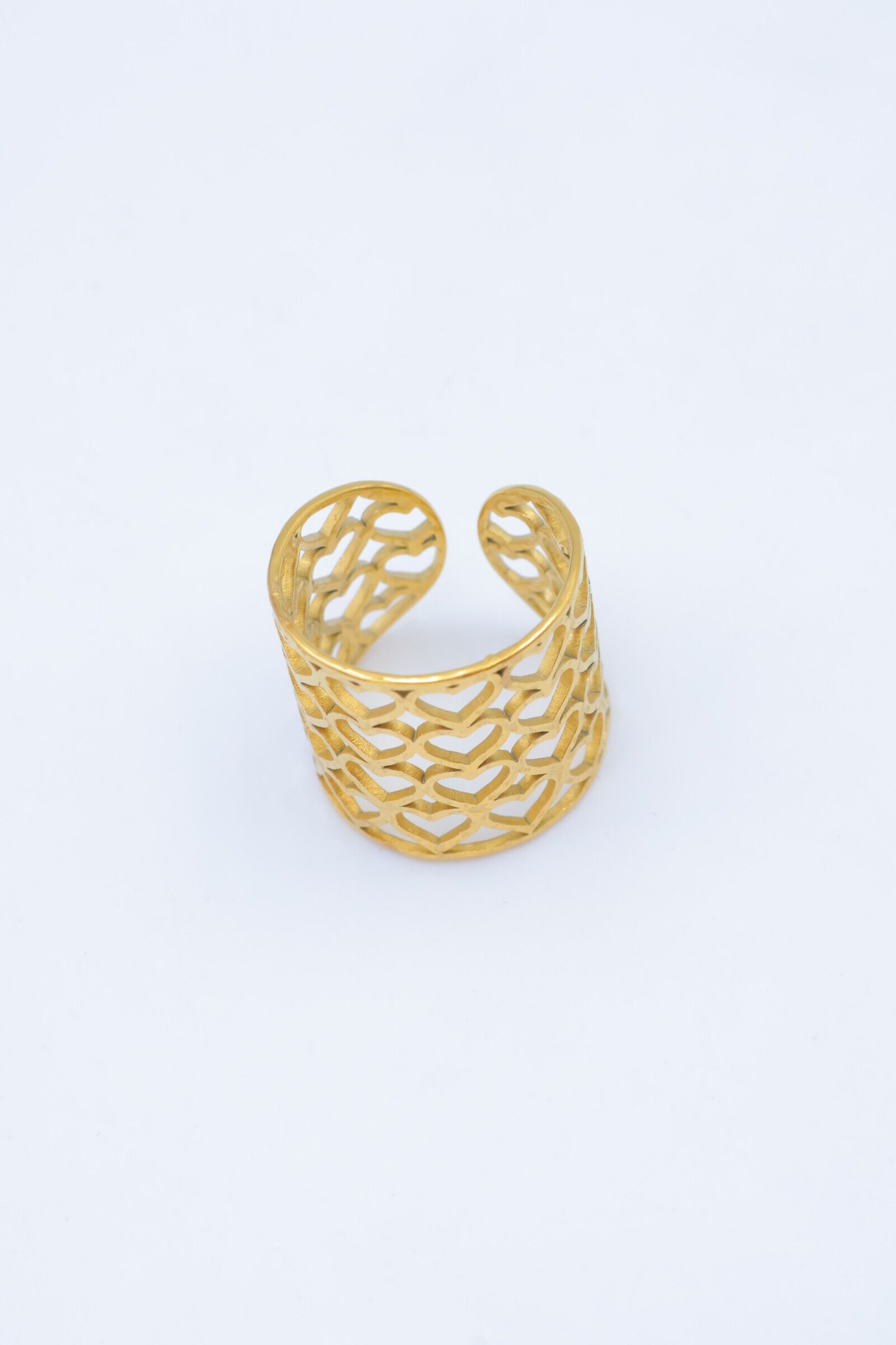 Verstellbarer Edelstahlring - A1109