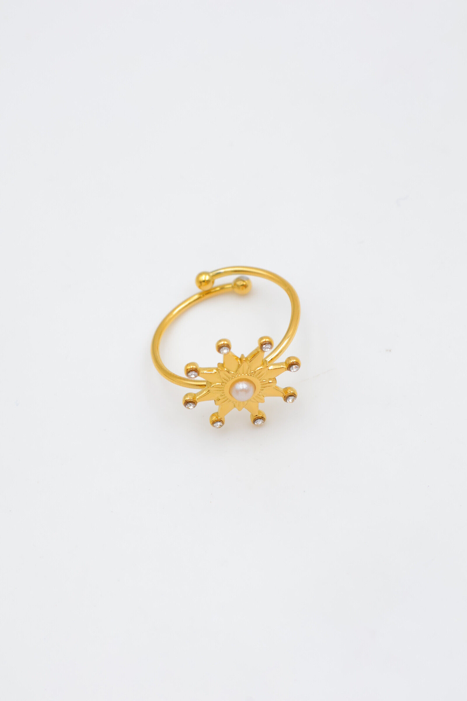 Verstellbarer Edelstahlring - A1113