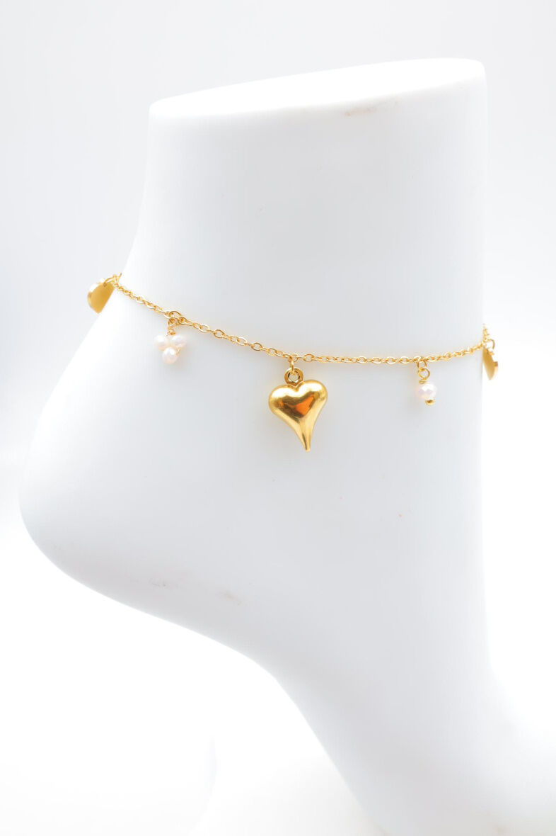 Fußkettchen aus Edelstahl - A1119