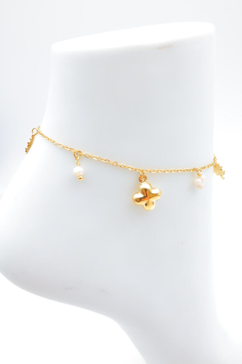 Fußkettchen aus Edelstahl - A1120