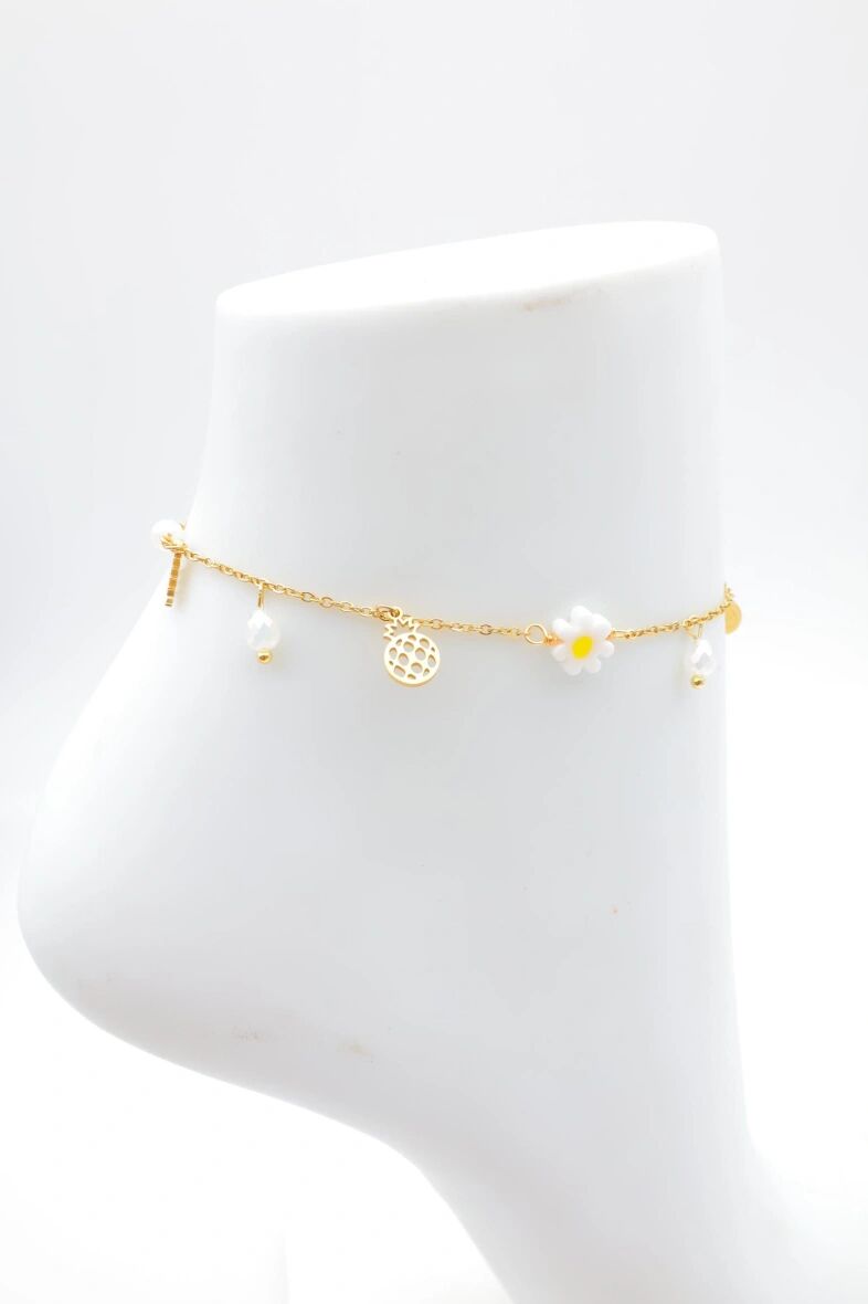 Fußkettchen aus Edelstahl - A1133A