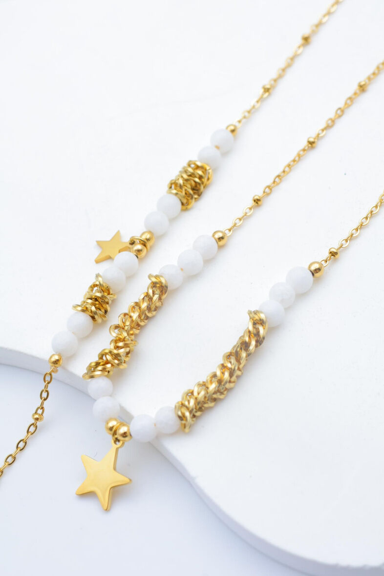 Set di gioielli in acciaio inossidabile - A1142E