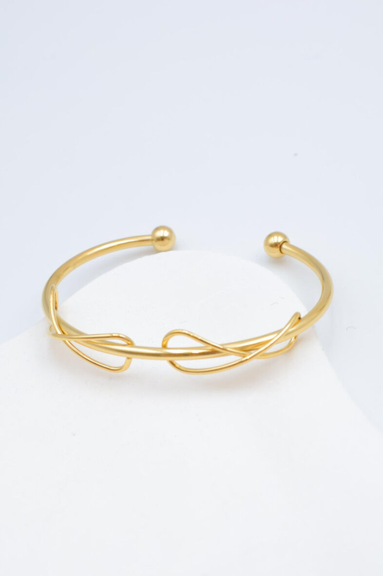 Armreif aus Edelstahl - A1155