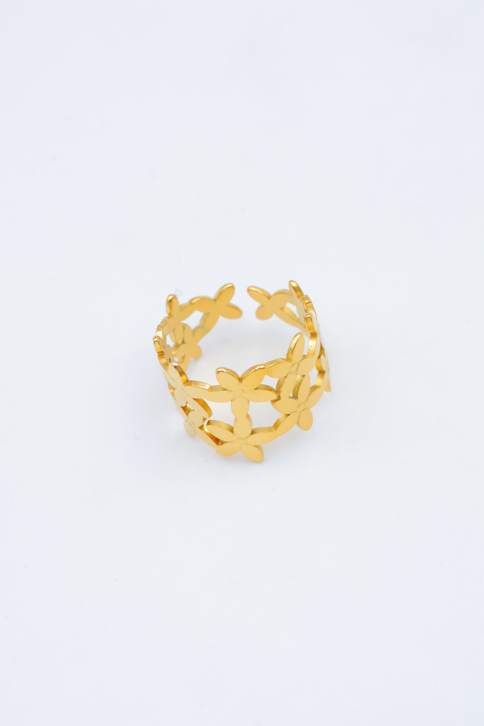 Verstellbarer Edelstahlring - A1181