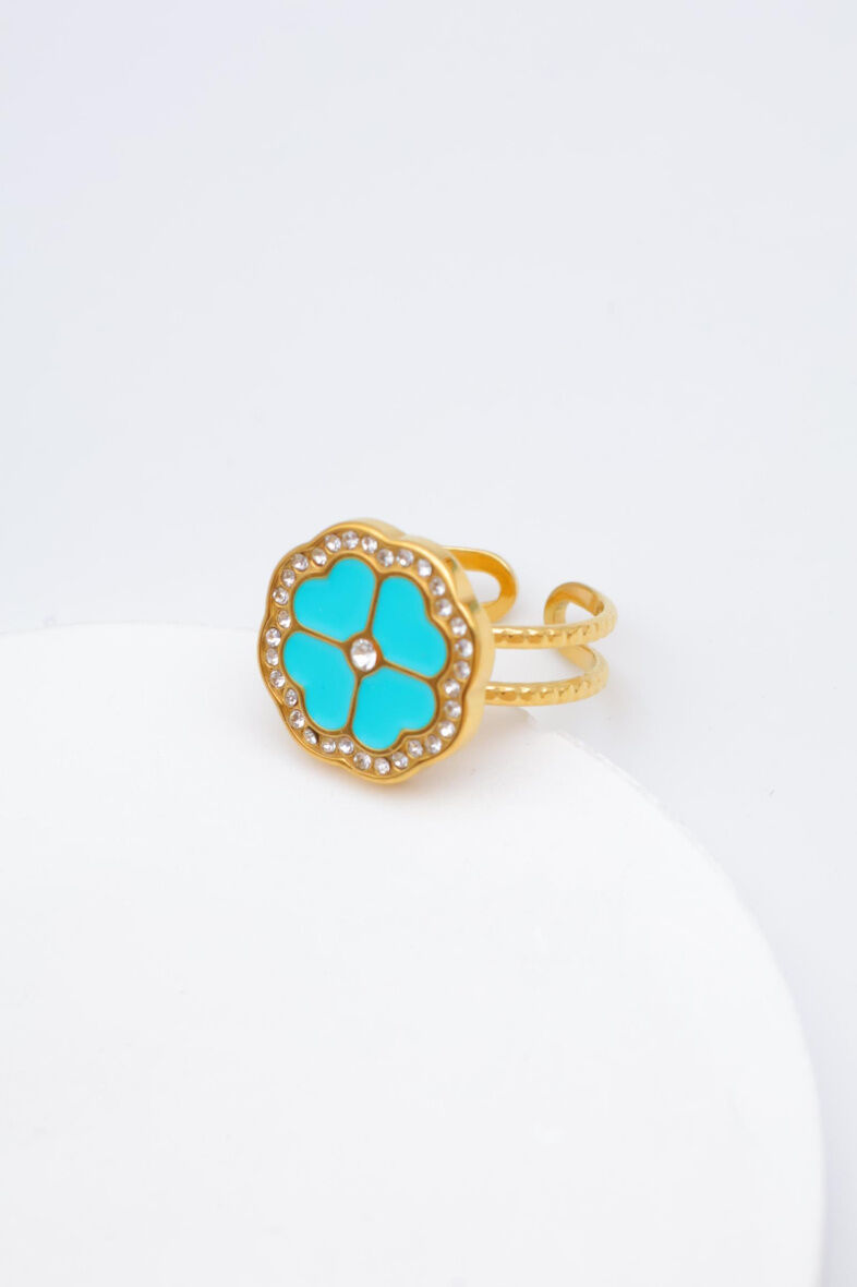 Verstellbarer Edelstahlring - A1191