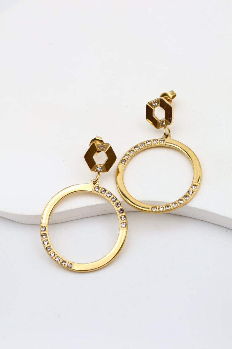 Edelstahl Ohrringe - A1201