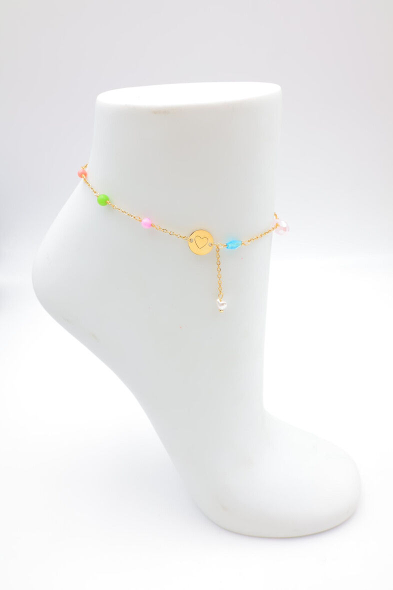 Fußkettchen aus Edelstahl - A1213