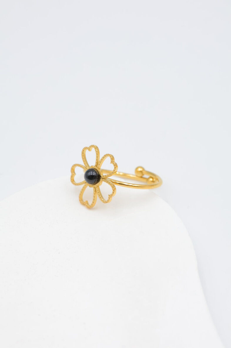 Verstellbarer Edelstahlring - A1222