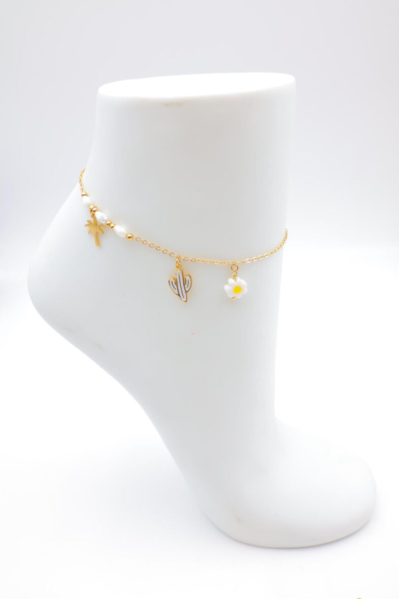 Fußkettchen aus Edelstahl - A1226