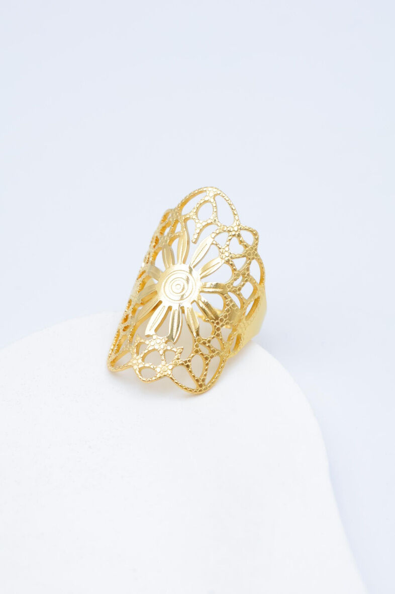 Verstellbarer Edelstahlring - A1240