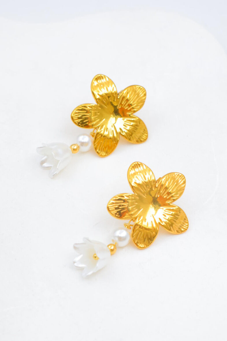 Edelstahl Ohrringe - A1246B