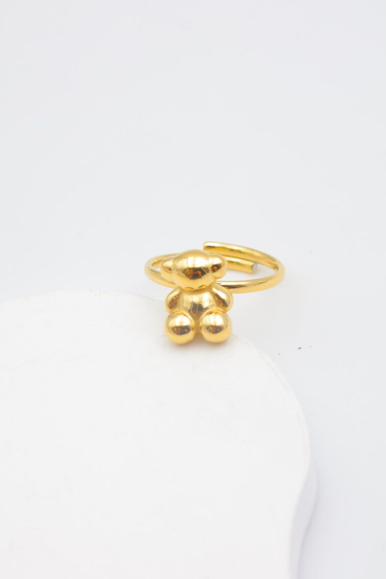 Verstellbarer Edelstahlring - A1256