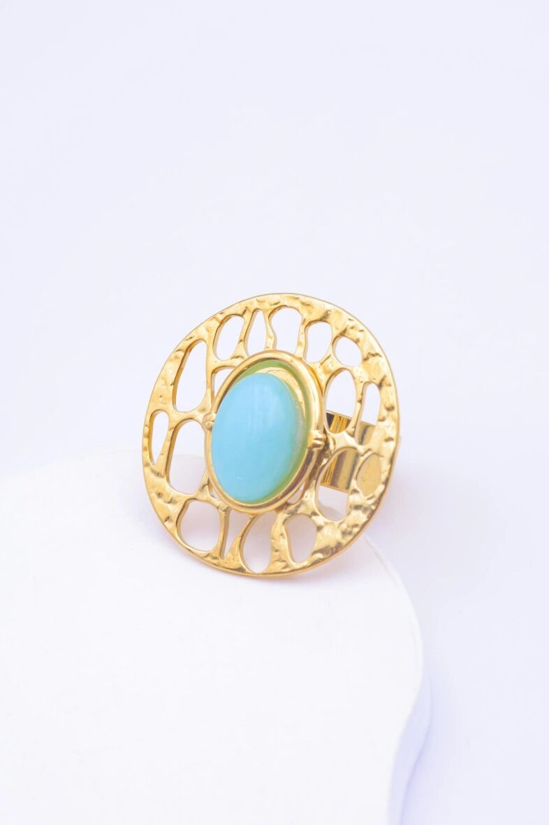 Verstellbarer Edelstahlring - A1260