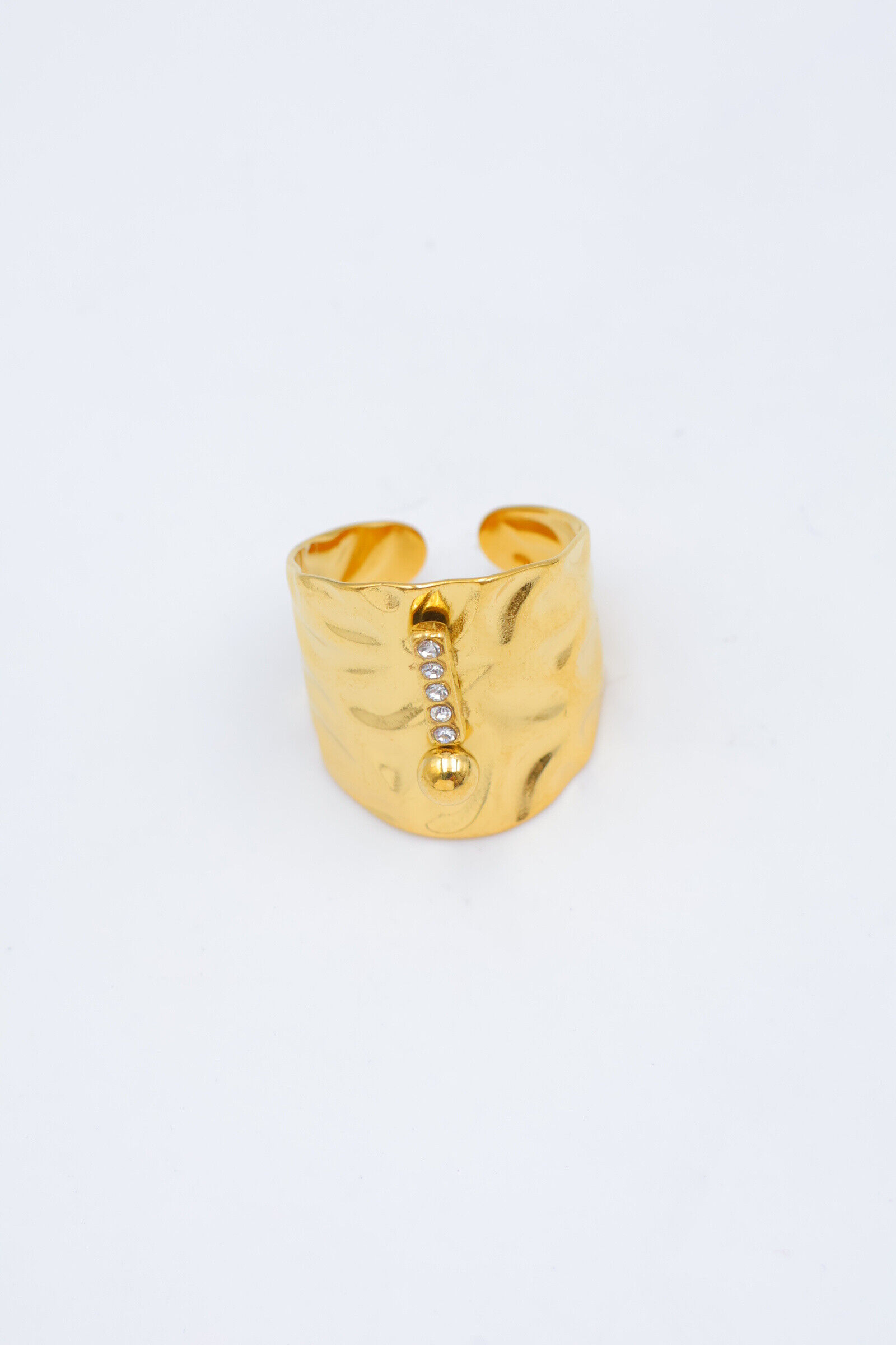 Verstellbarer Edelstahlring - A1265