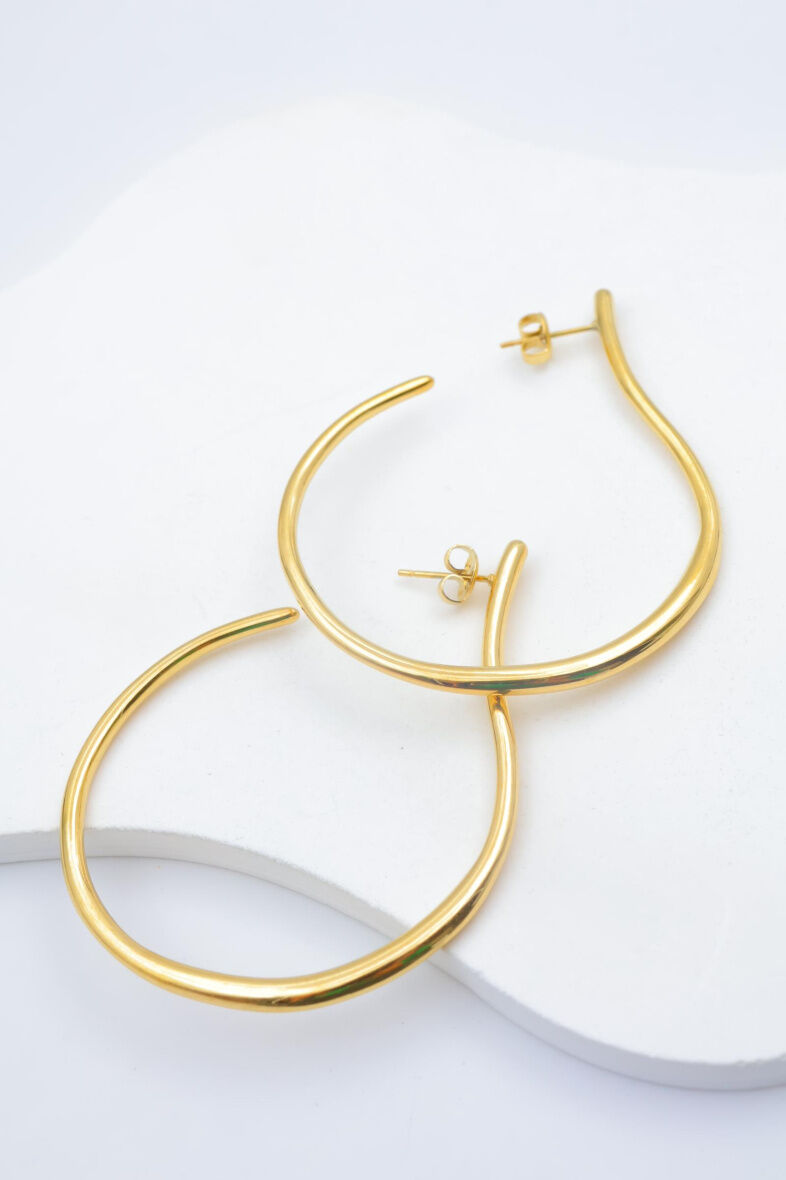 Creolen aus Edelstahl - A1269