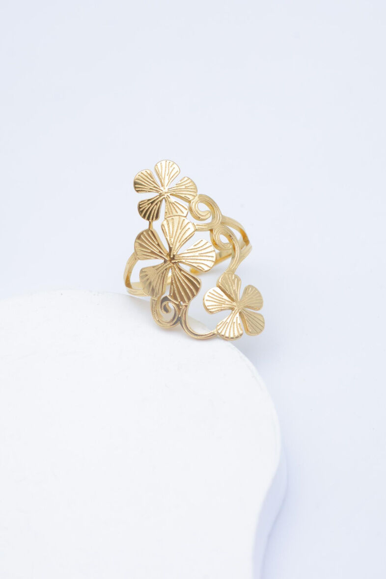 Verstellbarer Edelstahlring - A1274