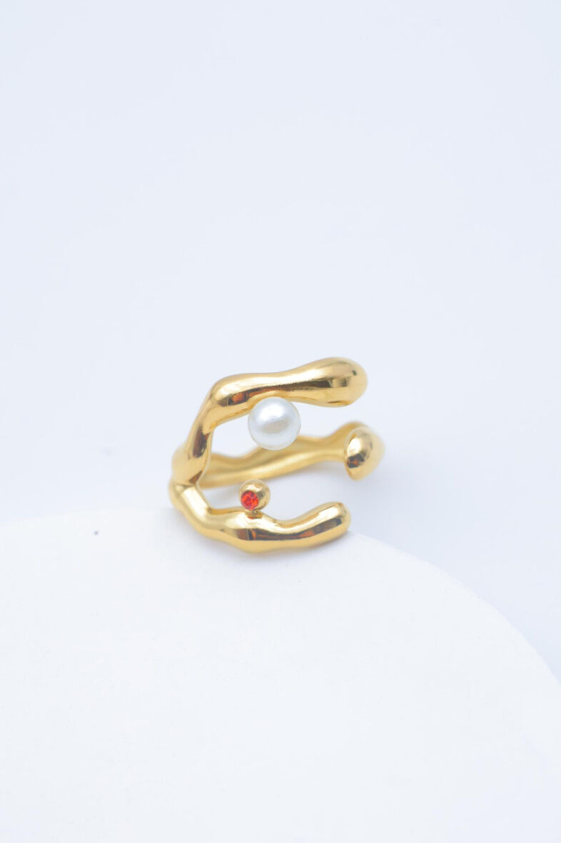 Anillo ajustable de acero inoxidable - A1281