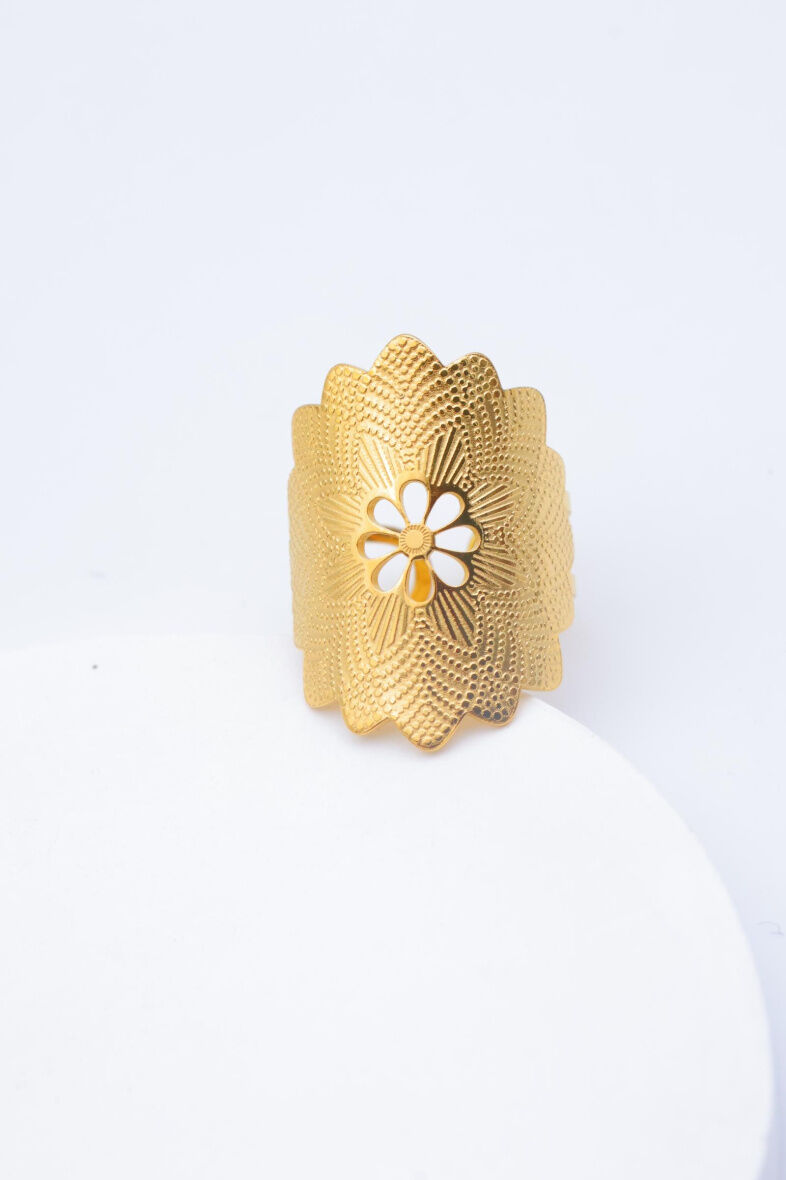 Verstellbarer Edelstahlring - A1282