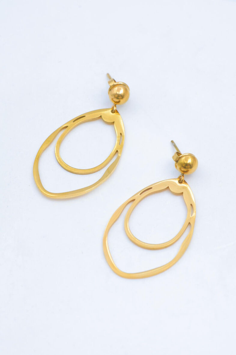 Edelstahl Ohrringe - A1321B