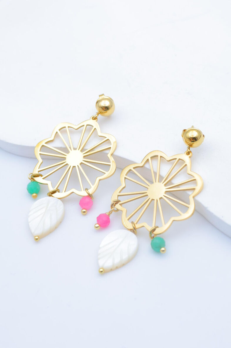 Pendientes de acero inoxidable - A1322