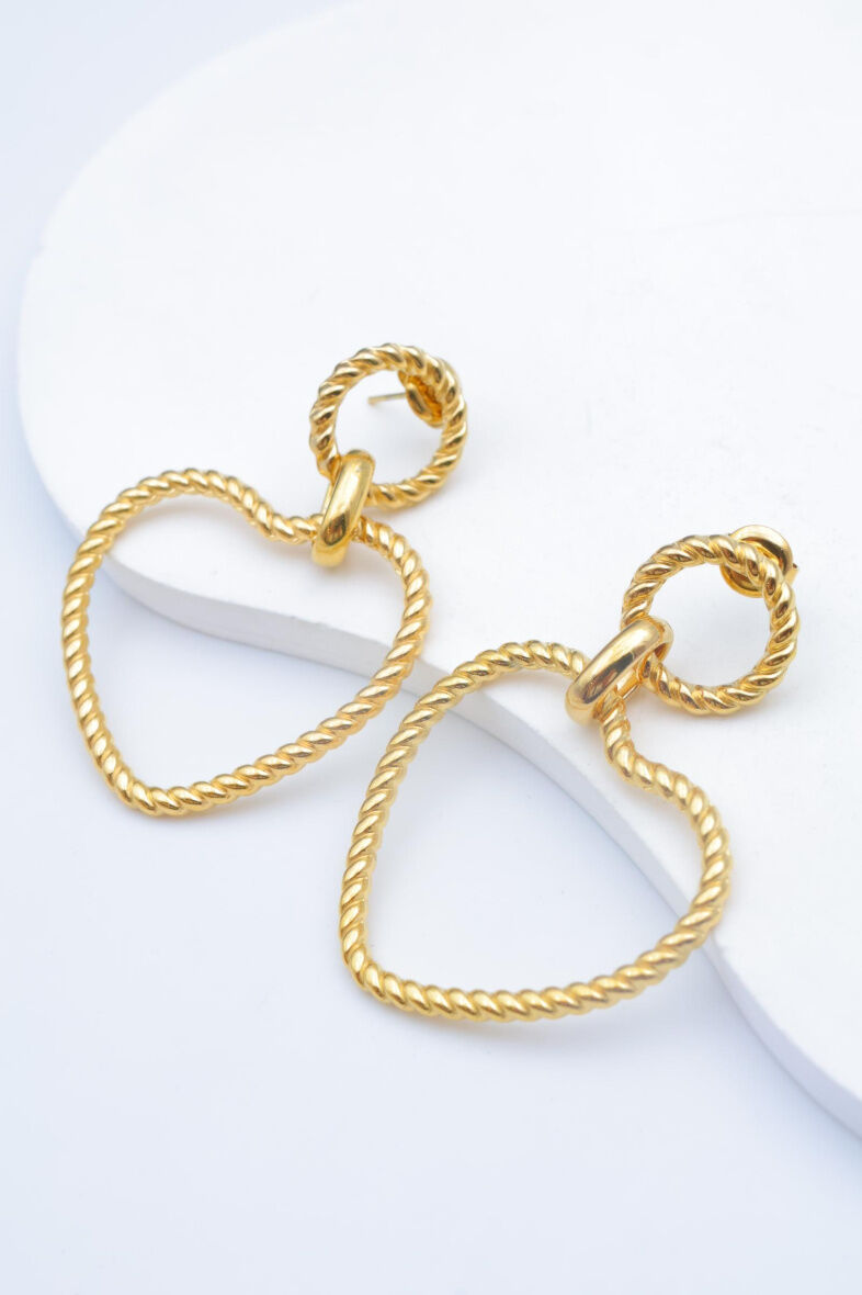 Pendientes de acero inoxidable - A1332