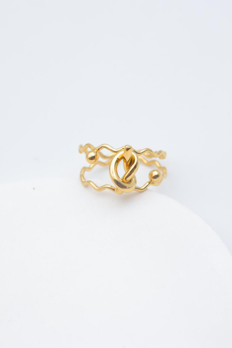 Anillo ajustable de acero inoxidable - A1347
