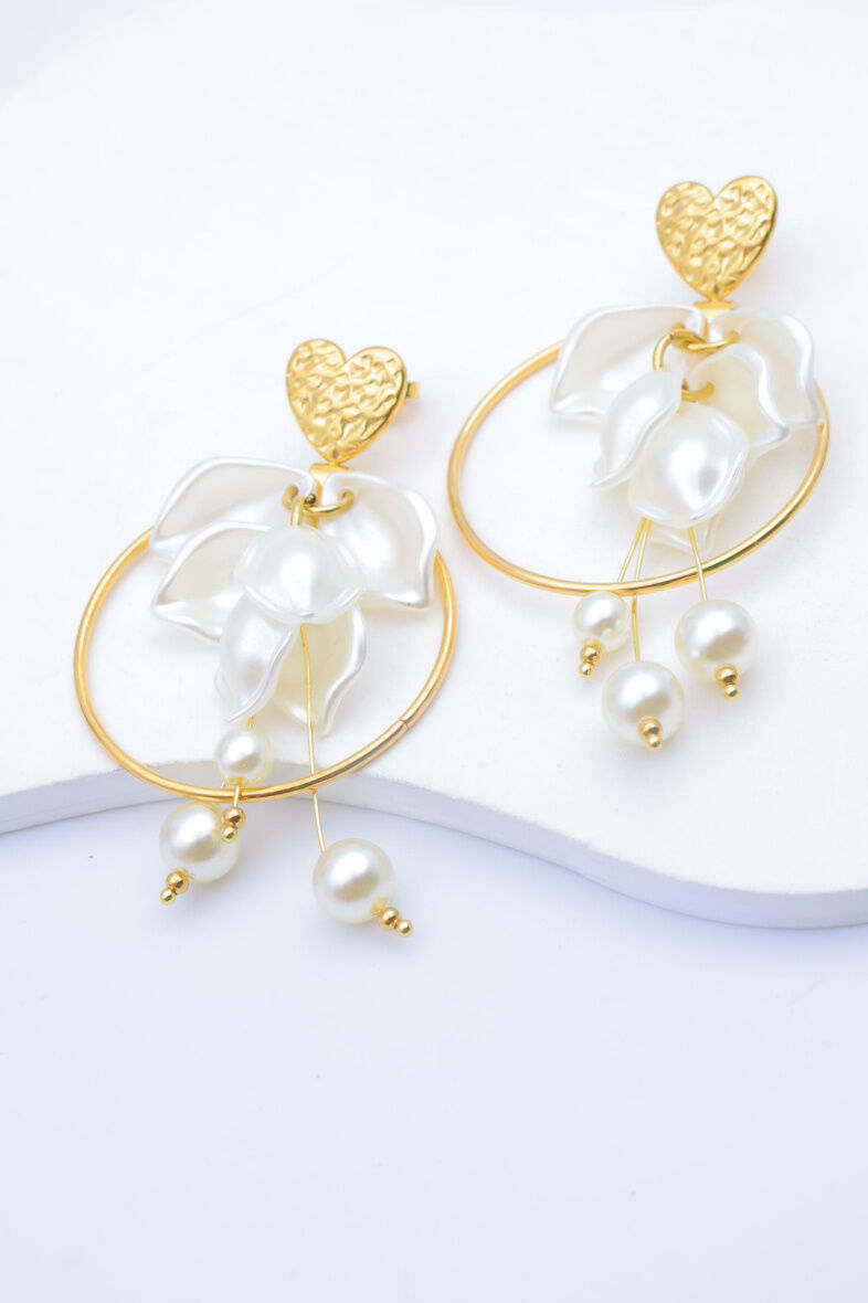 Pendientes de acero inoxidable - A1355