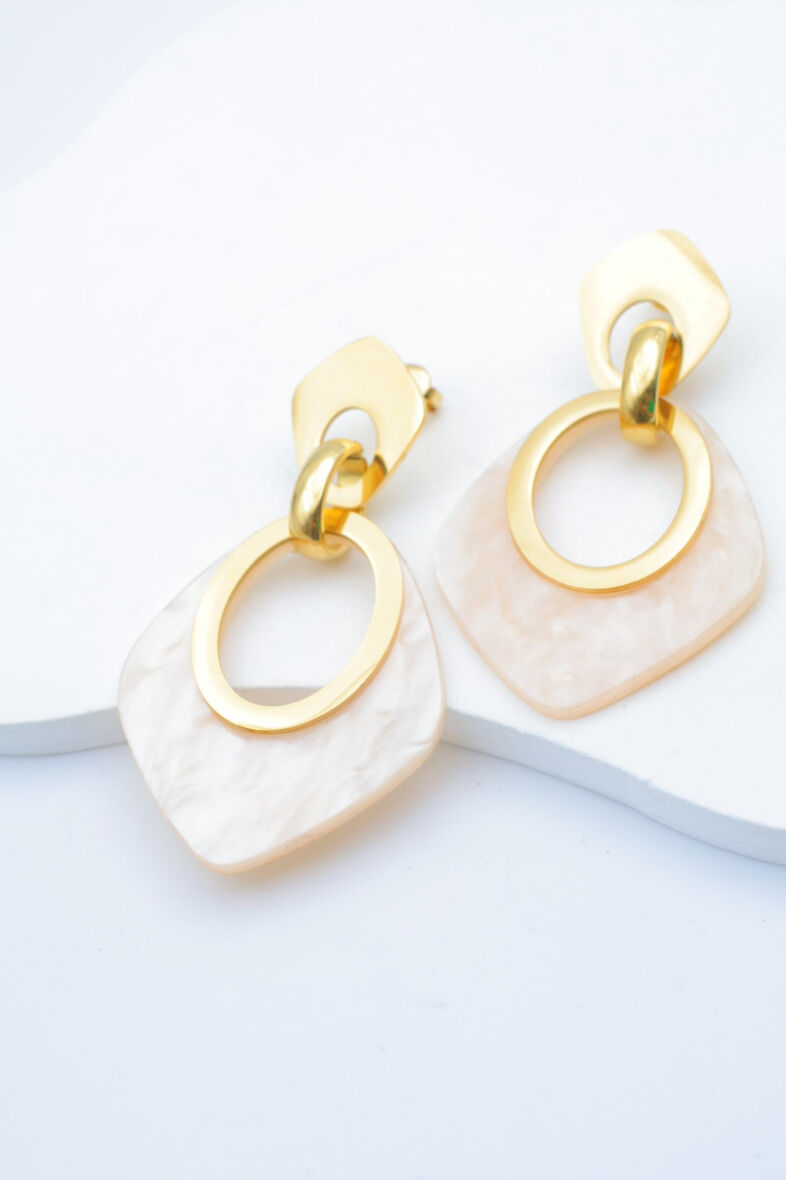 Edelstahl Ohrringe - A1358