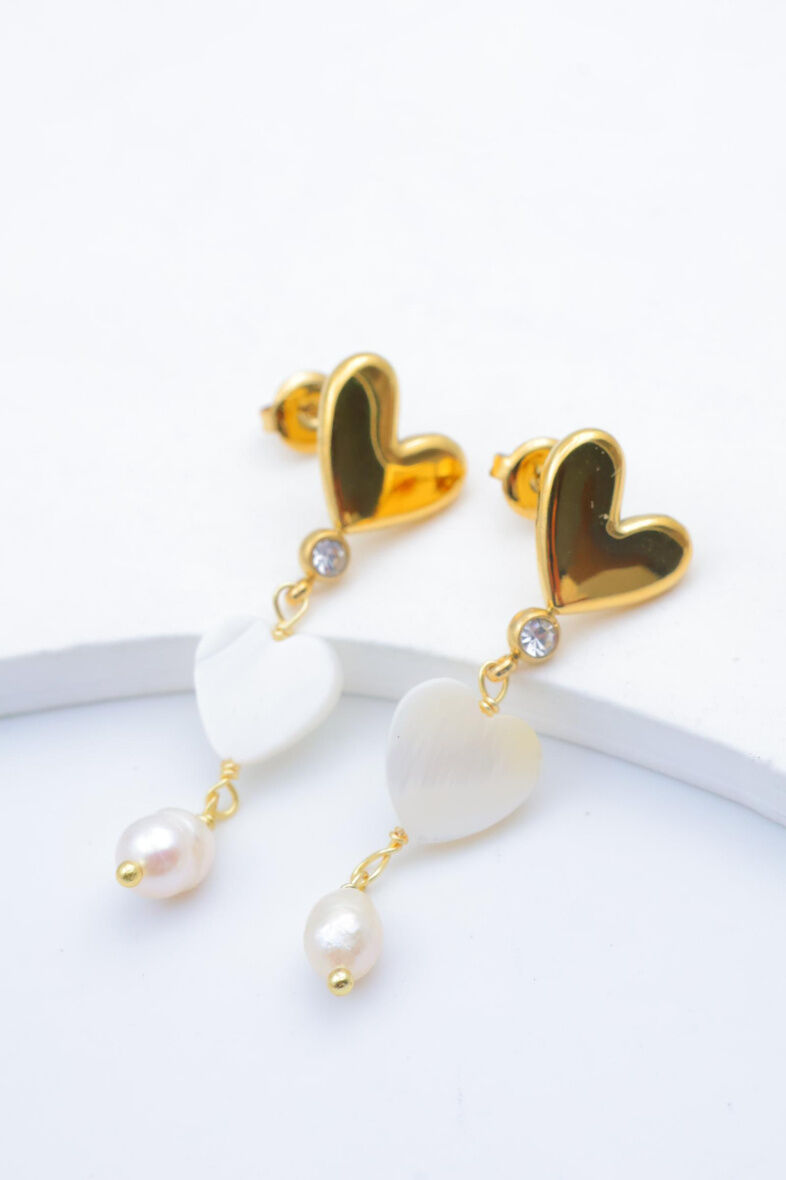 Pendientes de acero inoxidable - A1362