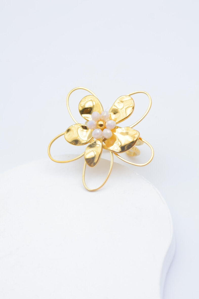 Verstellbarer Edelstahlring - A1374