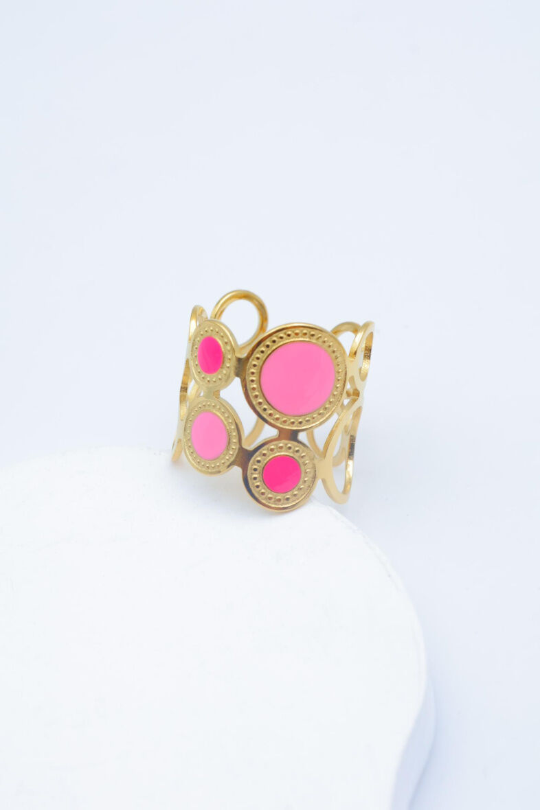 Anillo ajustable de acero inoxidable - A1383