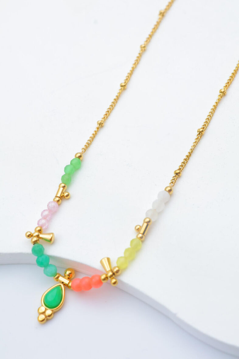 Edelstahl Halskette - A1390