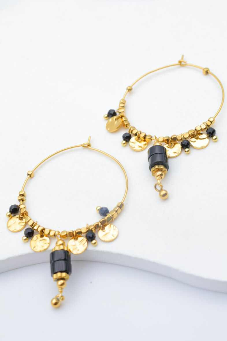 Pendientes de acero inoxidable - A1400