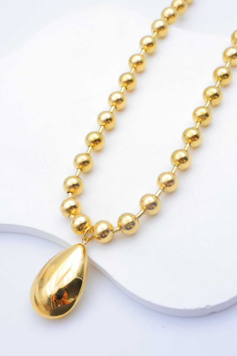 Edelstahl Halskette - A1404