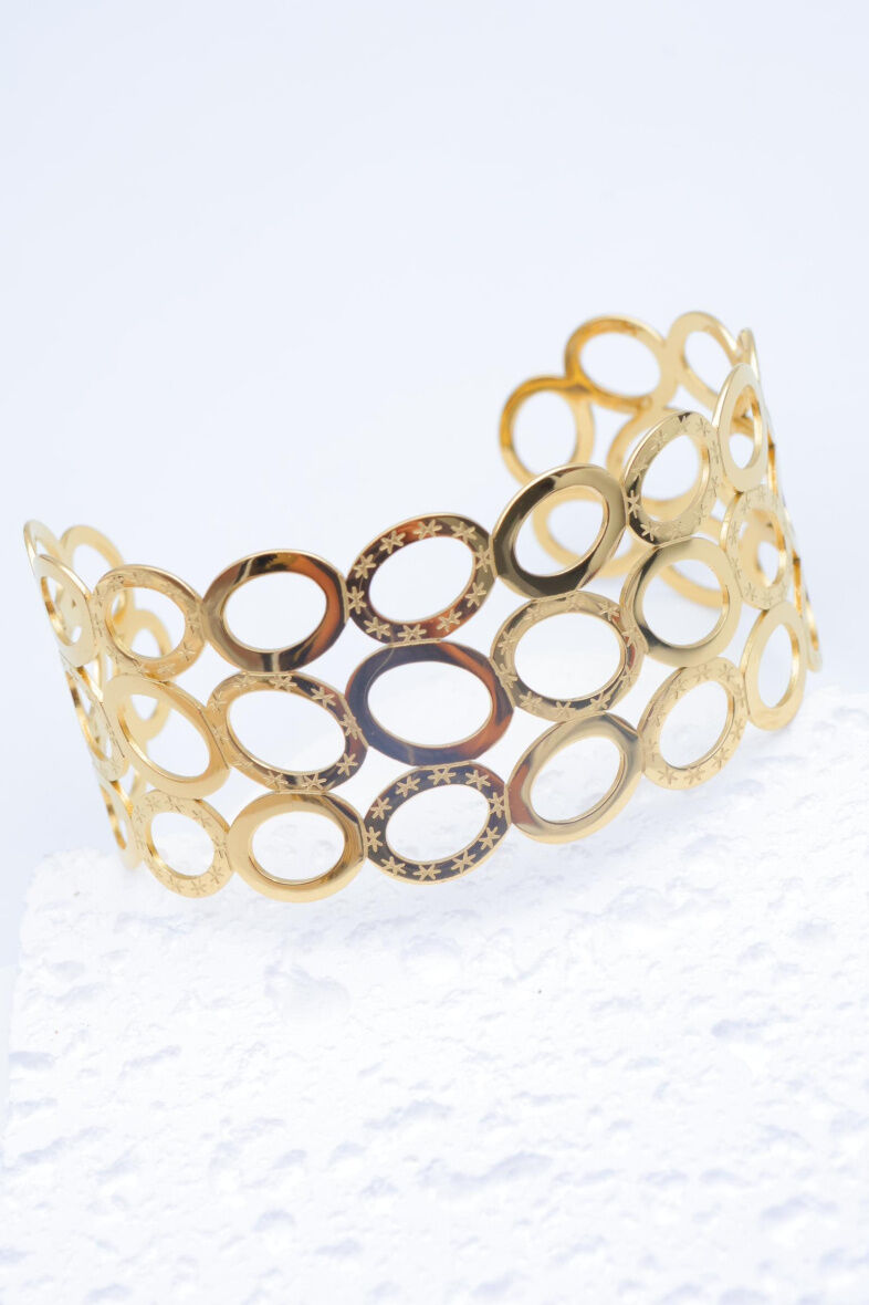 Armreif aus Edelstahl - A1410